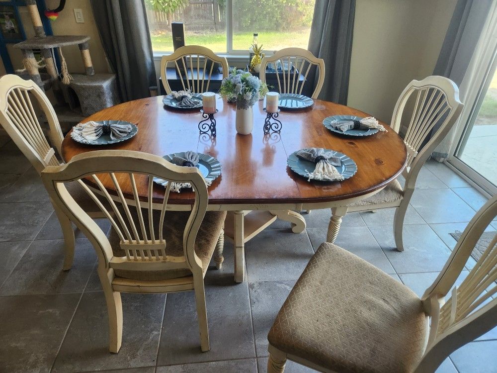 Table And 8 Chairs