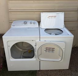 Washer and dryer gas set Whirlpool high Efficiency