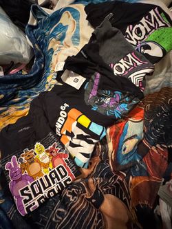 Fortnite Mixed Lot of Graphic Tees and Hoodies