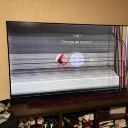 Broken Sony 76 Inch Tv