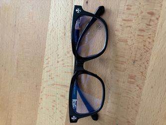 Chrome heart glasses