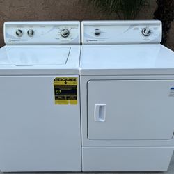Speed, queen, heavy duty, commercial washer, and dryer 