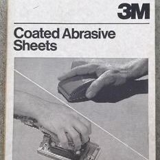 3M Brand 220 Grit Sandpaper