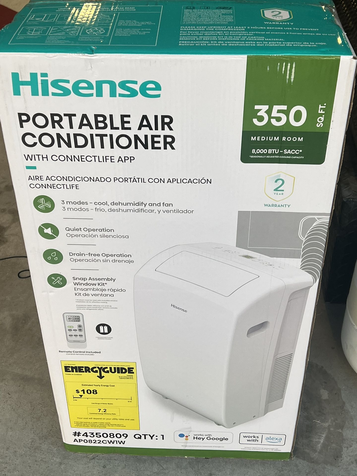 Hisense Portable Air Conditioner