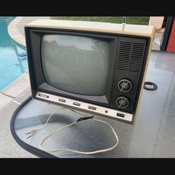Vintage PANASONIC TV set "Speed-O-Vision" RARE Television Retro 