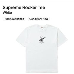 Supreme Rocker Tee
White Size Large