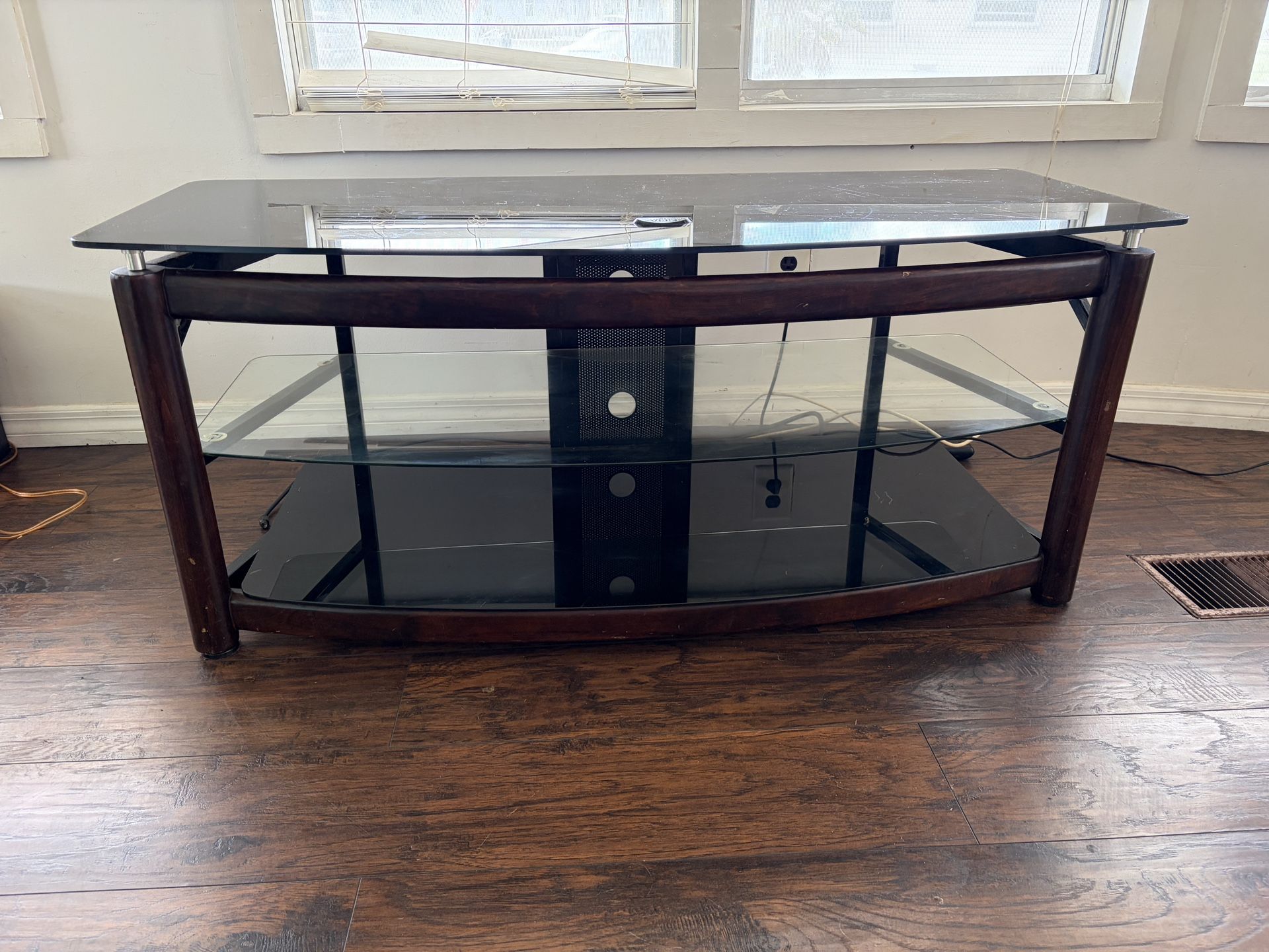 Glass Tv Stand