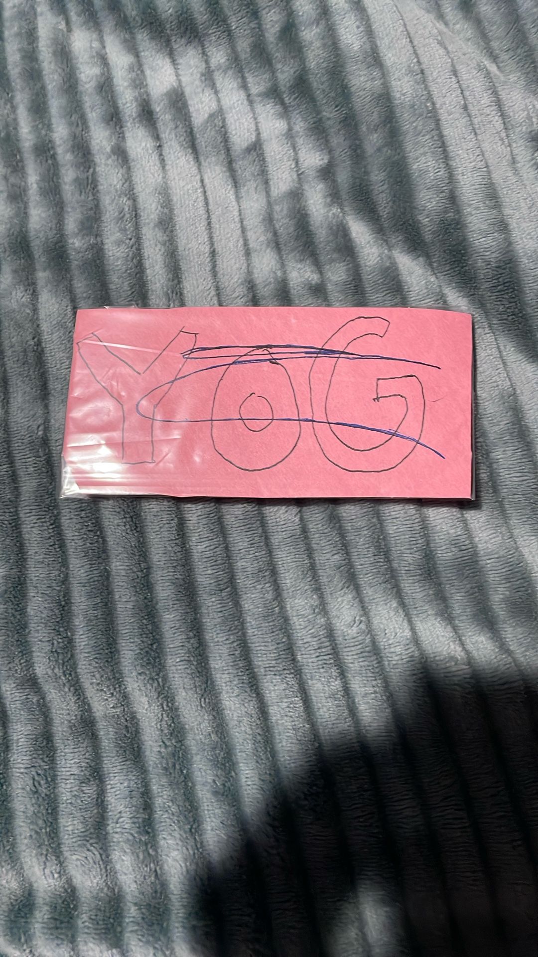 Signed Original YOG