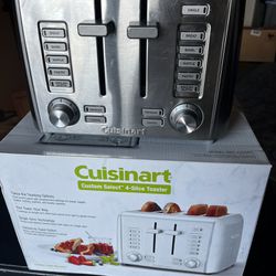 Cuisinart four sliced toaster.   Henderson 