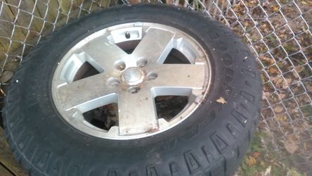 Jeep Wrangler winter tires