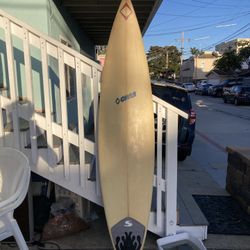 7’4” CHAS Surfboard 
