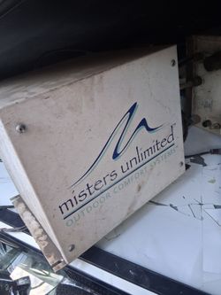 Misters unlimited outdoor cooling system