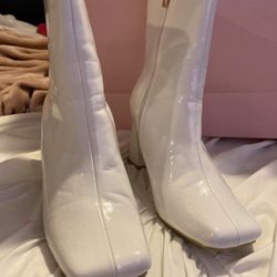 White High Heels