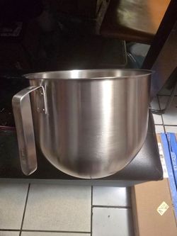 KitchenAid 8-Quart Mixing Bowl with Handle Stainless Steel NSF 8 quarts