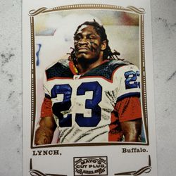 2009 Topps Mayo Marshawn Lynch Buffalo Bills #180