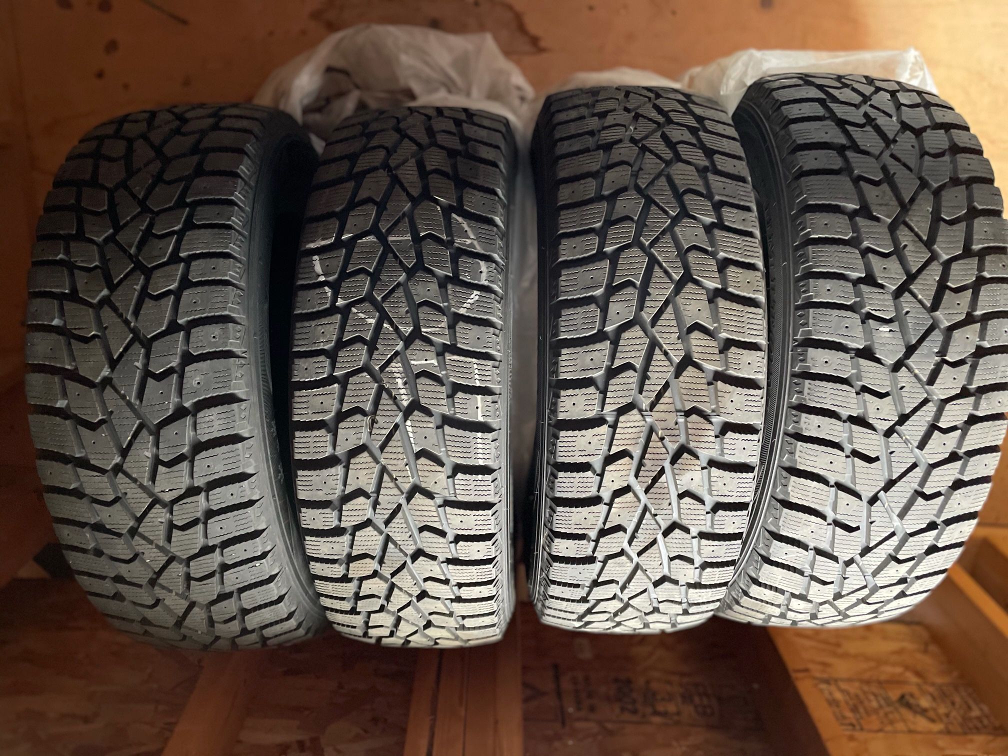 Set of four (4) Sumitomo snow tires