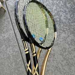 Wilson BLX Blade 98 Black & Gold Tennis Rackets