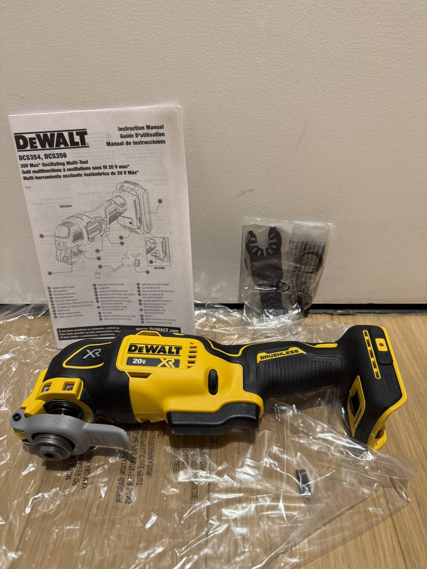 Dewalt XR Oscillating Multi Tool DCS356 - BRAND NEW