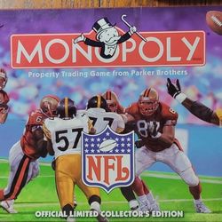 NFL Monopoly Collectible Game, Others LIKE NEW
