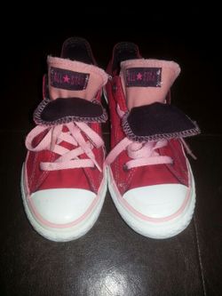 Girls converse shoes size 1 1/2