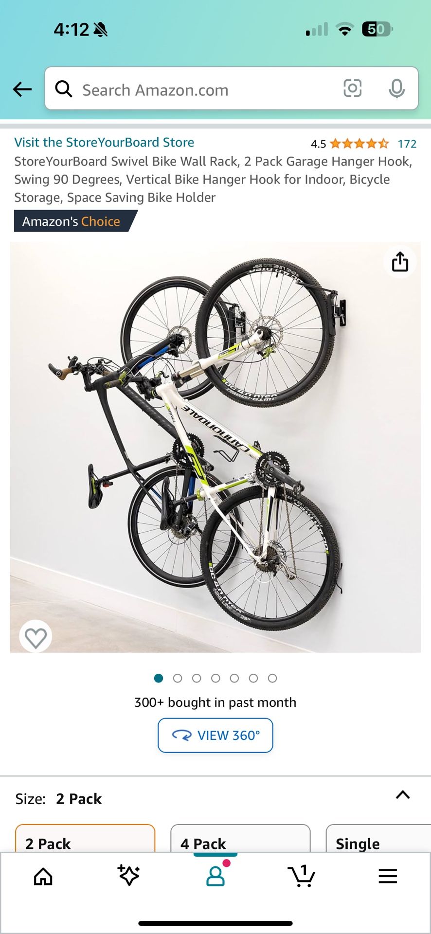 Bike Wall Rack