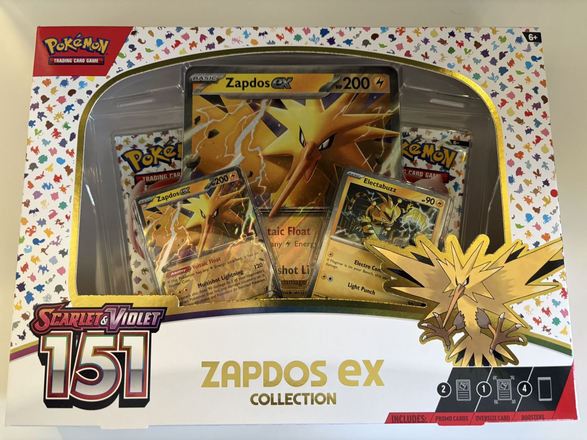 Zapdos Ex Collection Box