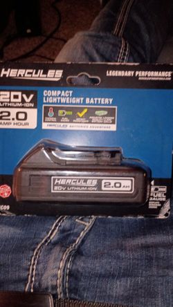 New Hercules 2.0  Battery