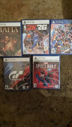 Play station game lot