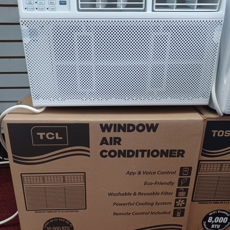 Save Money 💰.  10000btu Windows Ac By TCL Smart WiFi. NEW SEALED 