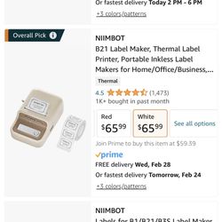 NIIMBOT Label Printer 