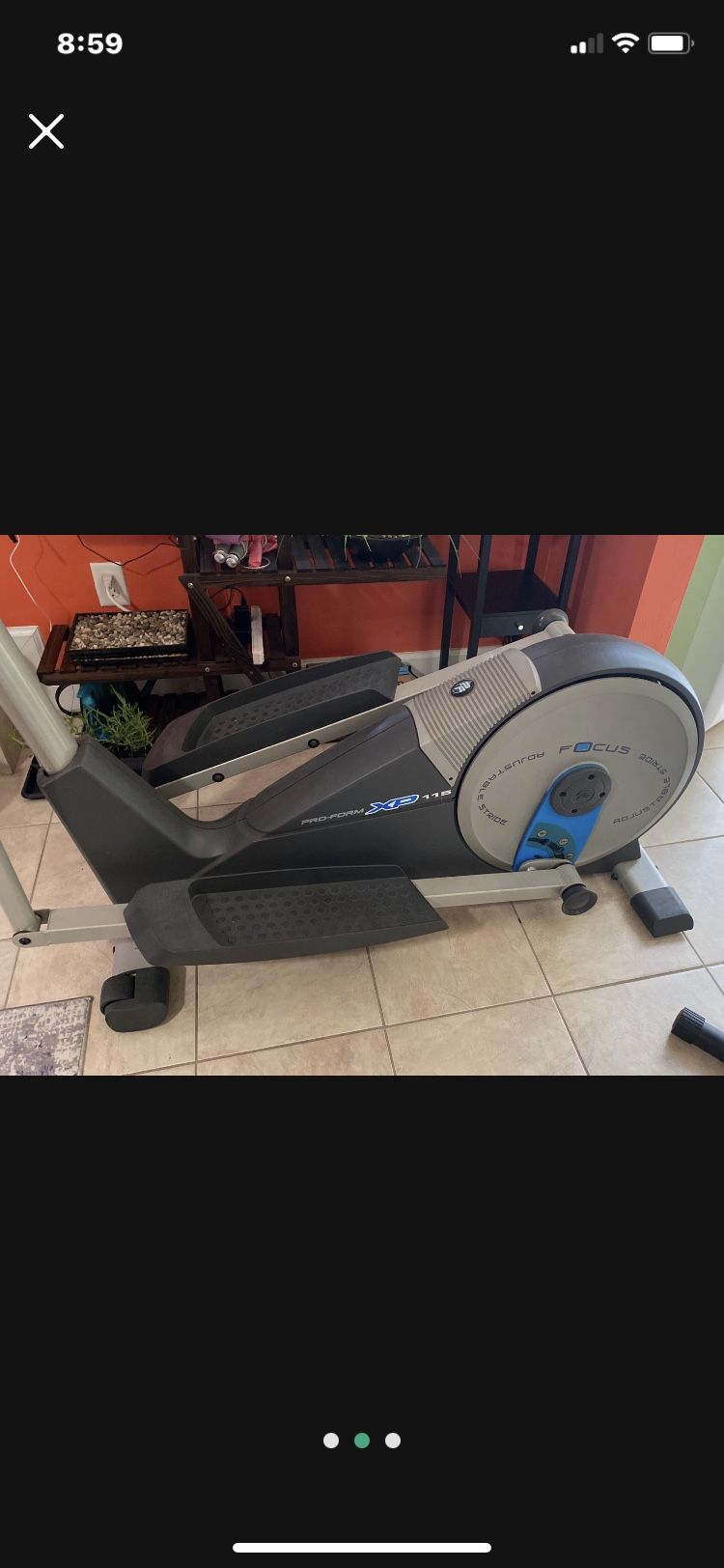 Focus proform xp 115 elliptical hotsell