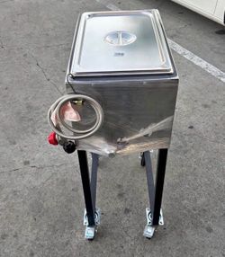 carrito de vaporera para Tacos Al Vapor, verduras al vapor, panes al vapor, tortillas etc.