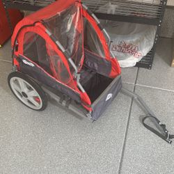 Instep Sync and Take 2 Bike Trailer for Kids, Single and Double Seat Options, 5-Point Harness, Folding Frame, Quick Release Wheels, Easy Storage, With