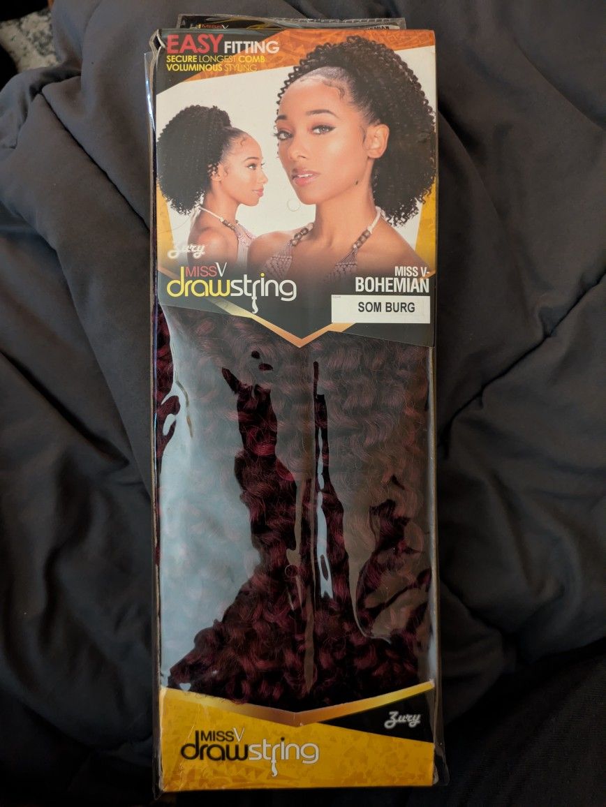 New In Package Never Used Curly Ponytail