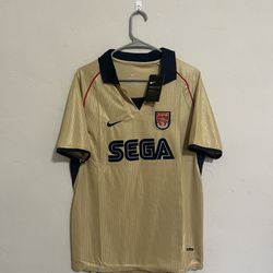 Arsenal 2001-02 Away Jersey Medium (slim Fit)