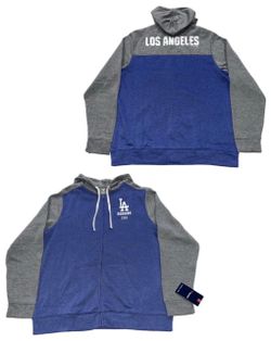 Fanatics Los Angeles Dodgers Full Zip Hoodie Sweatshirt Mens XL New