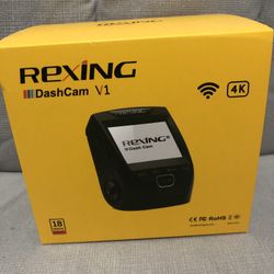 Rexing V1 Dash camera Brand New!