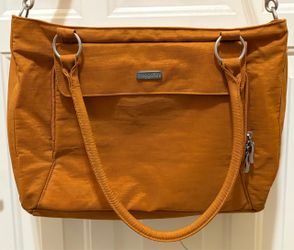 Baggallini rusty orange tote bag