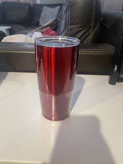 18.5 oz Stainless Tumblers, Burgundy Color