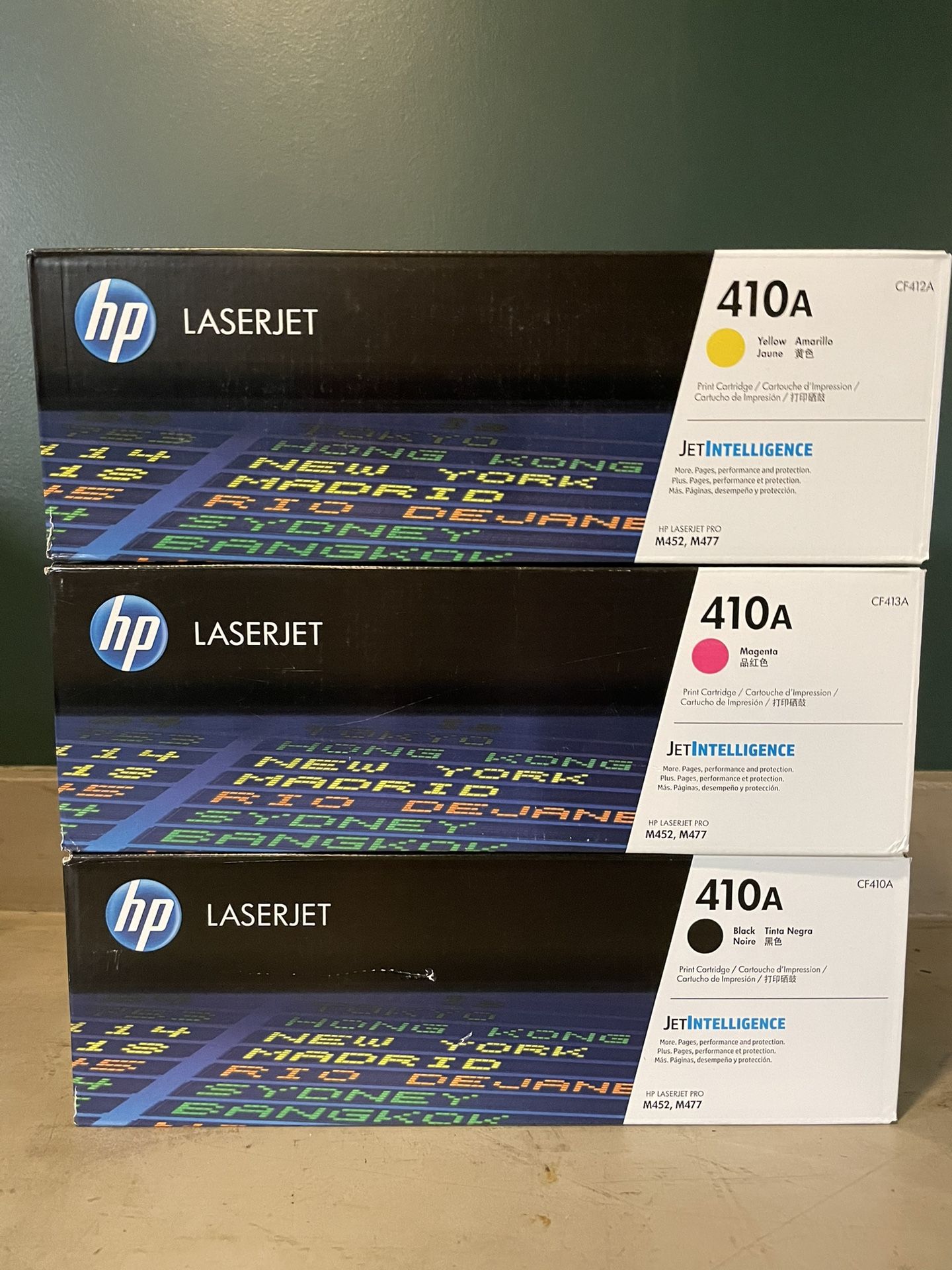 Laserjet Printer Ink Cartridges + Printer