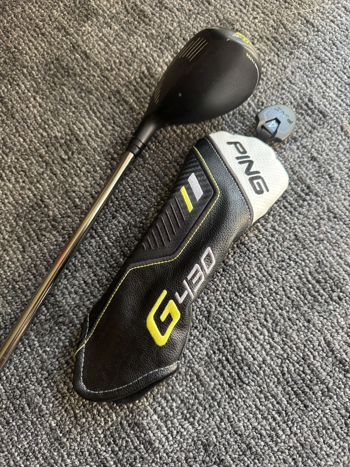 Tête De Hybrid/utilité Ping G430 22° Pour Droitier - Occasion En Bon état Avec Cache-tête