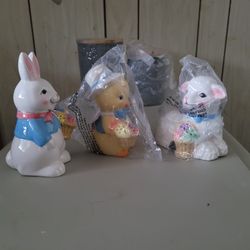 Rabbit, Lamb, And duckie