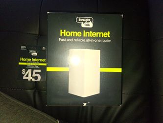 Straight Talk Home Interenet w/ $45 Unlimited Data