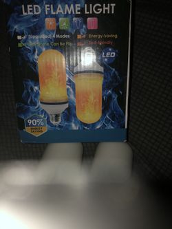 BubbleKiss LED Flame Effect Light Bulb E26 Flame Bulb 4 Modes Simulated Flame Light Atmosphere Flickering Flame Light Bulb for Halloween Party Outdoo