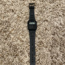 Casio calculator watch