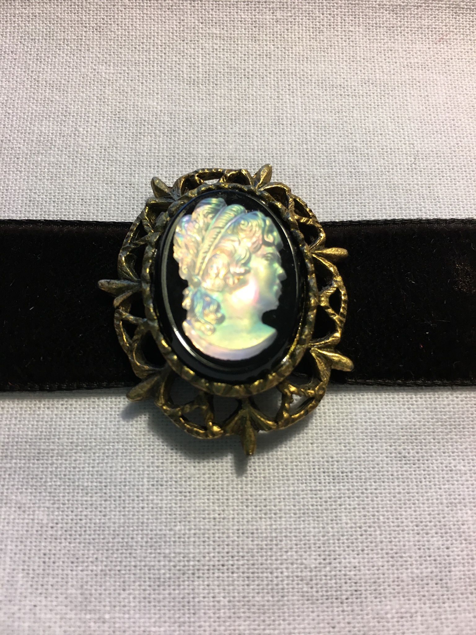 Vintage Cameo Choker