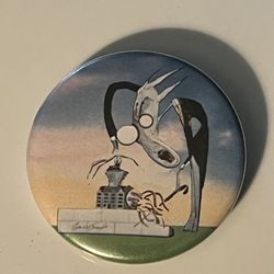 1982 Pink Floyd THE WALL Pin Back Button 