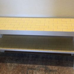 Cute Bench Can Be Used as a Shoe Rack