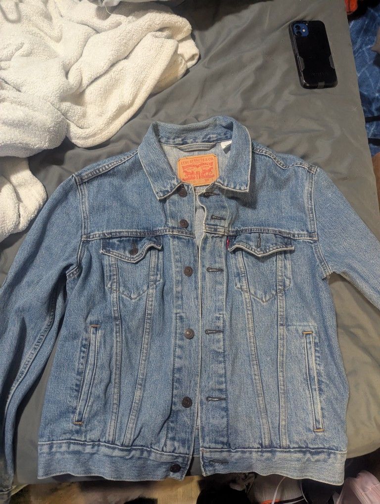 Levis Jean Jacket Men Size Small