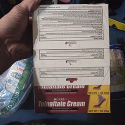 CareAll Tolnaftate Cream USP 1%, 1.0 oz Tube (6 Pack), Effective Antifungal Treatment for Athlete’s Foot,